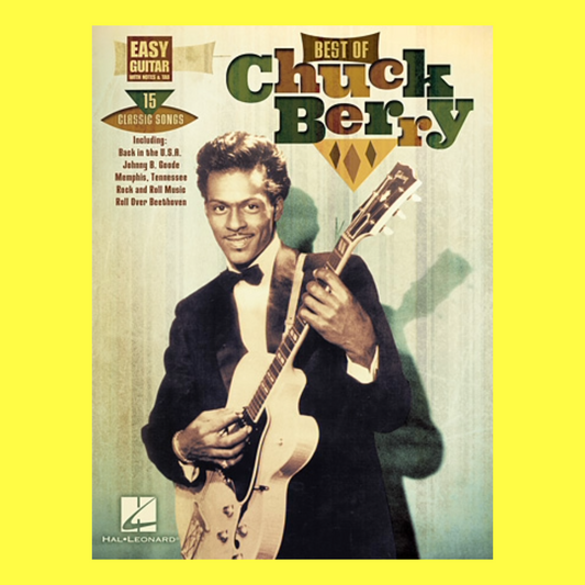 Best Of Chuck Berry Easy Guitar Notes & Tab Book