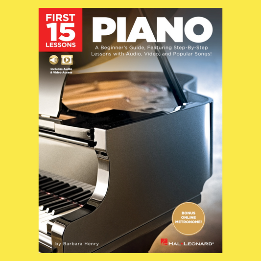 First 15 Lessons - Piano (Book/Olm)