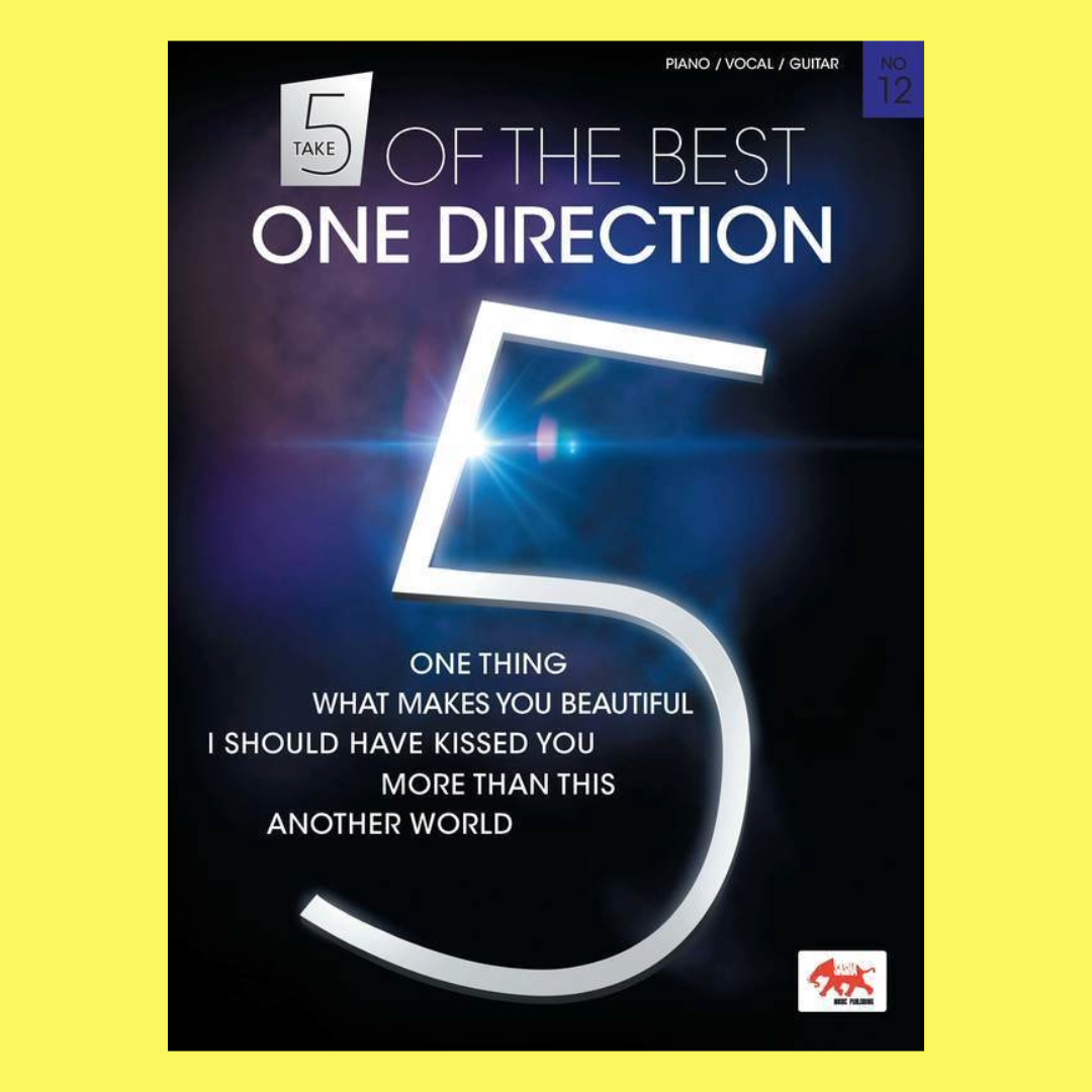 Take 5 Of The Best No 12 - One Direction PVG Book