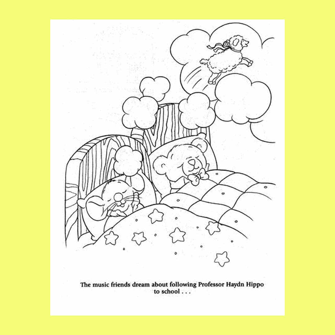 Alfred's Music For Little Mozarts - Colouring Book 3