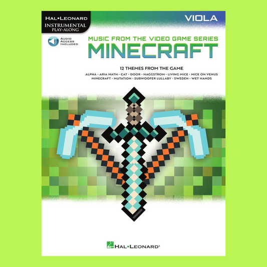 Minecraft Music From The Video Game Series - Viola Play Along Book/Ola