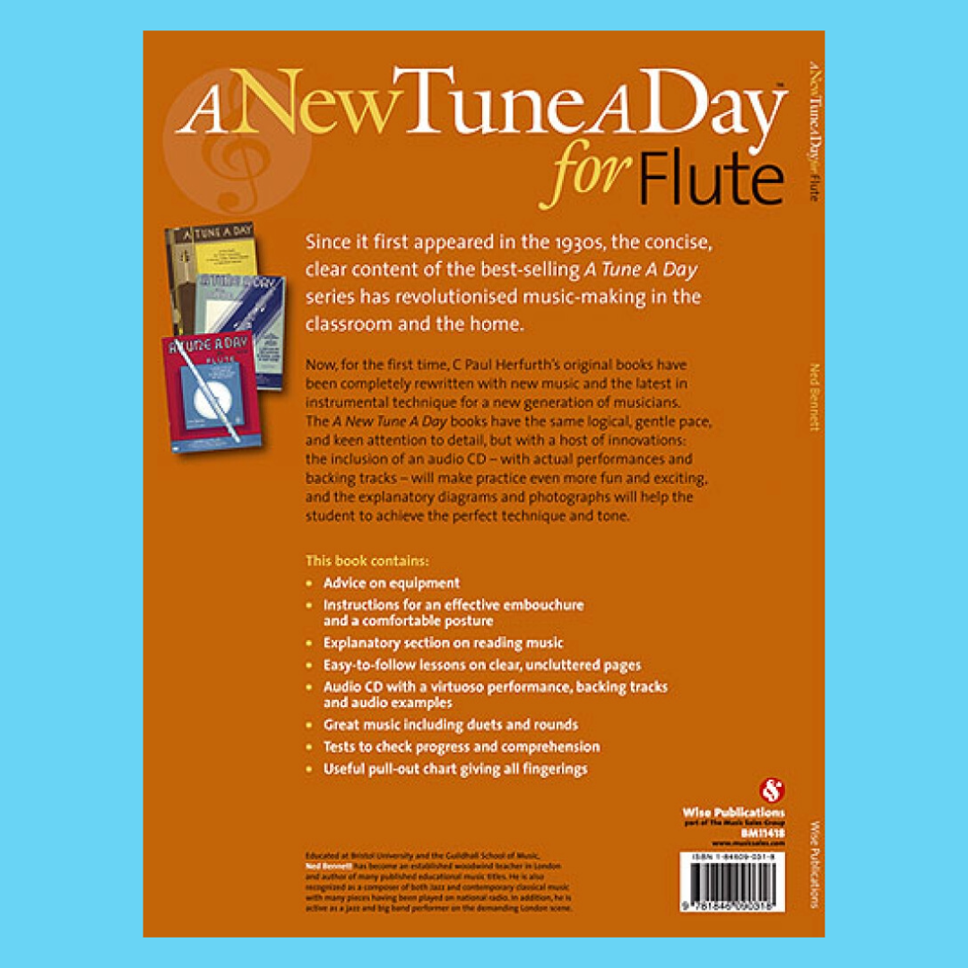 A New Tune A Day - Flute Book 1 (Book/Cd)