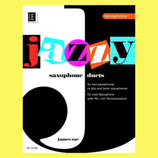 James Rae - Jazzy Duets For Saxophones Book