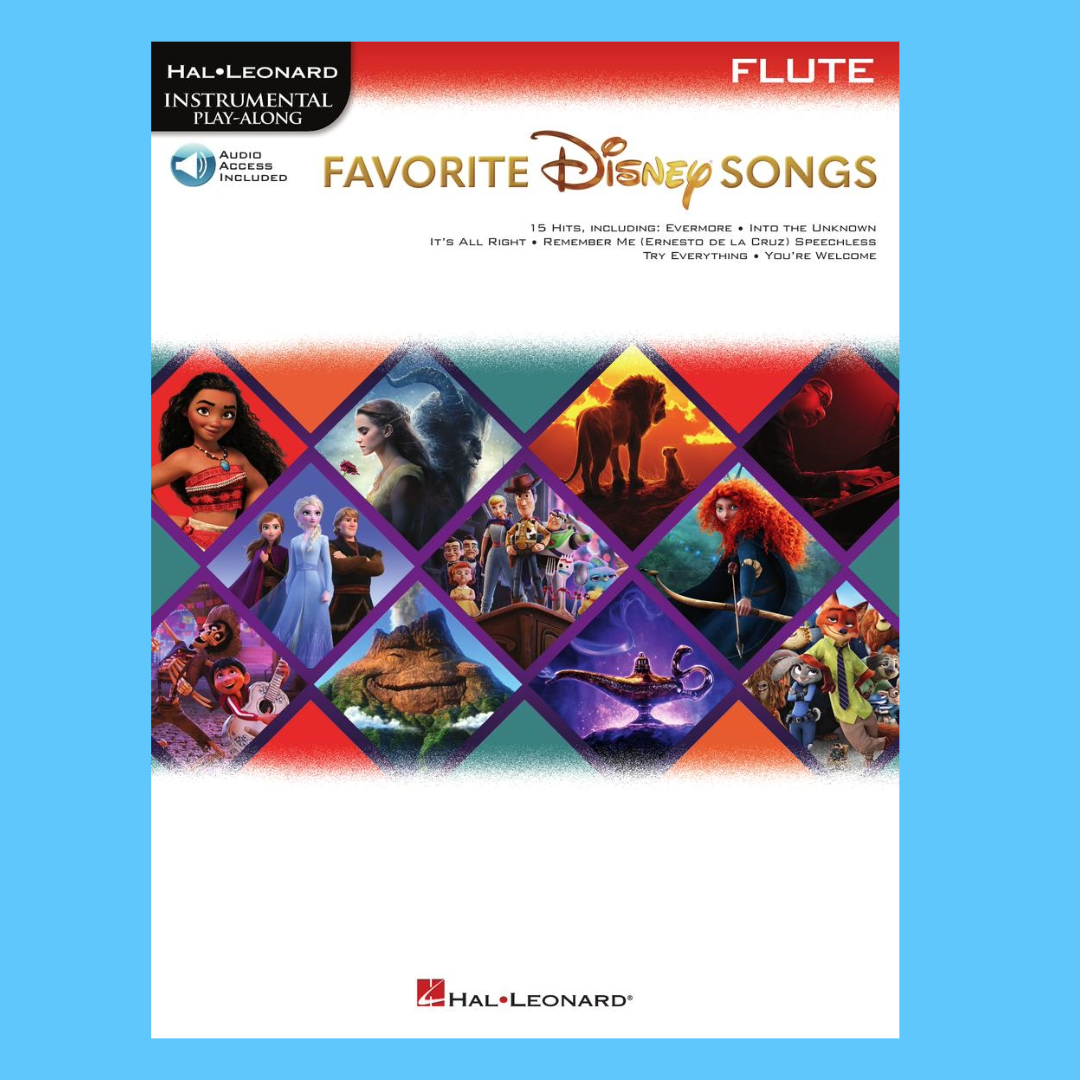 Favorite Disney Songs For Flute - Play Along Book/Ola