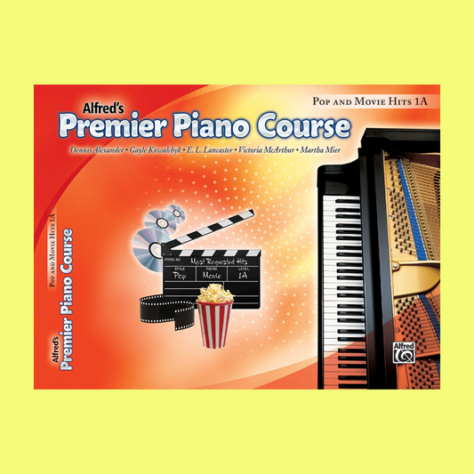 Alfred's Premier Piano Course Pop And Movie Hits 1A Book