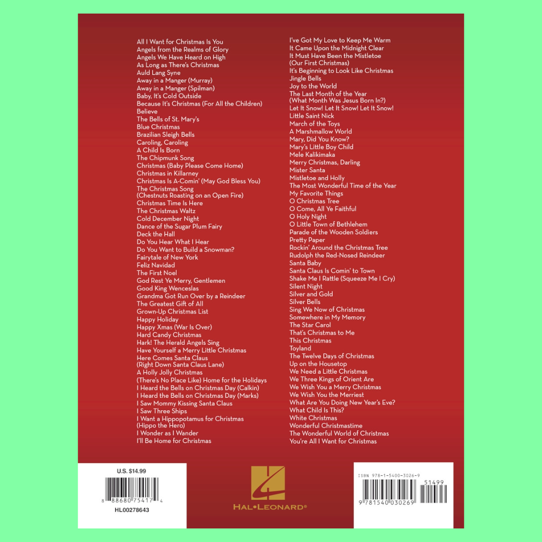 101 Christmas Songs For Trombone Book