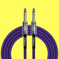 Kirlin 10ft Purple Entry Woven Instrument Cable