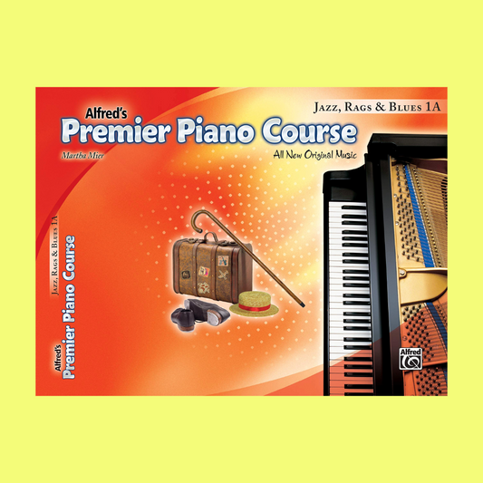 Alfred's Premier Piano Course Jazz Rags & Blues Book 1A