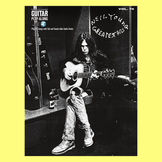 Neil Young Guitar Play Along Volume 79 Book/Ola