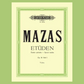 Mazas - Etudes Op 36 Volume 1 - 30 Special Studies For Violin Book