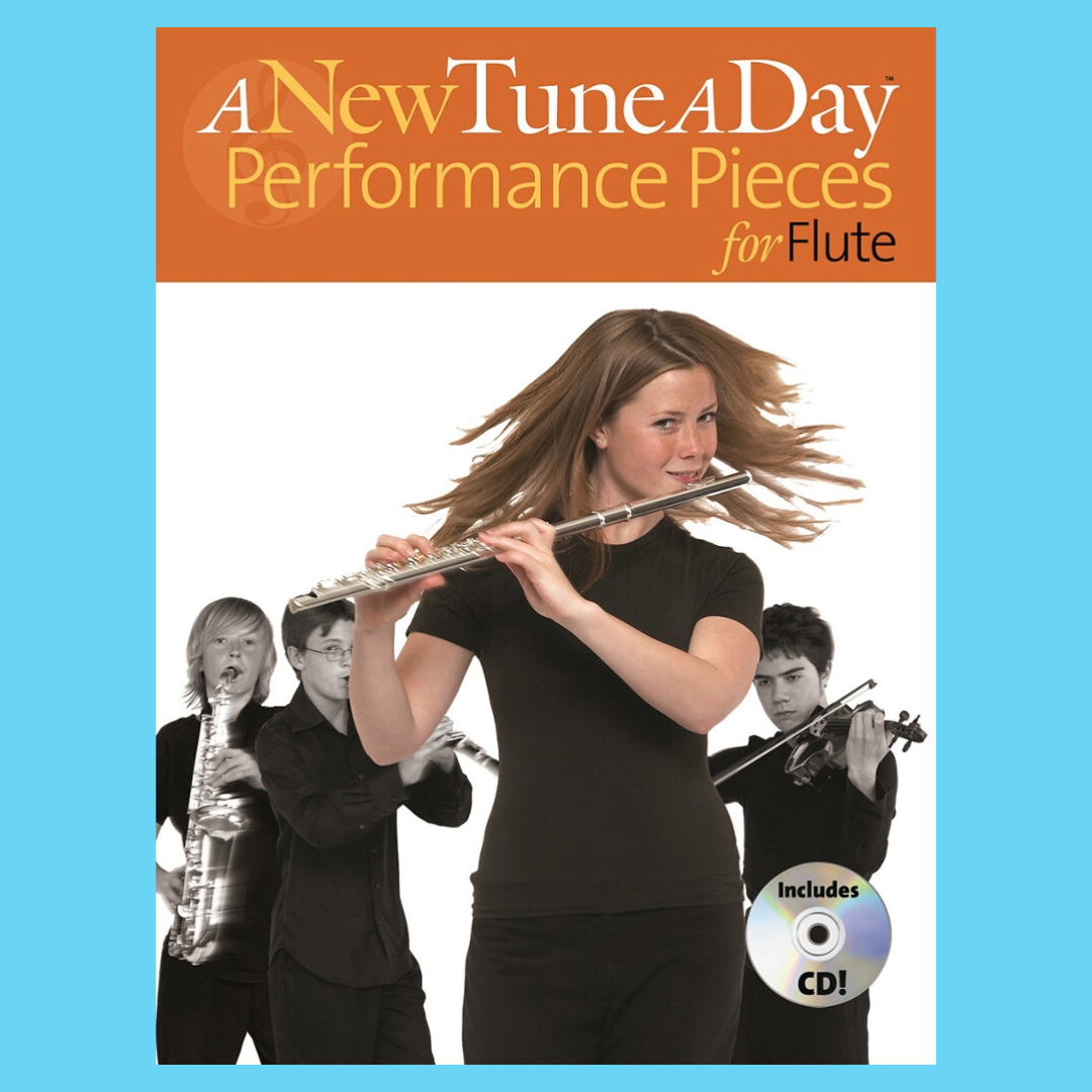 A New Tune A Day - Performance Pieces For Flute Book/Cd (66 Songs)