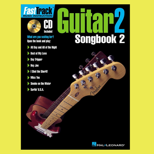 FastTrack Guitar - Songbook 2, Level 2 Book and Cd