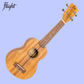 Flight DUS322 Soprano Ukulele Zebrawood with Padded Gig Bag