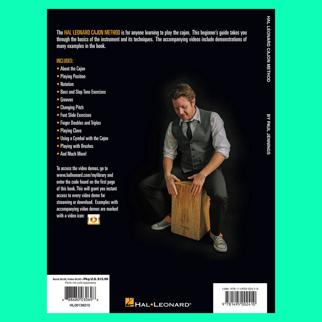 Hal Leonard Cajon Method - Book/Olm