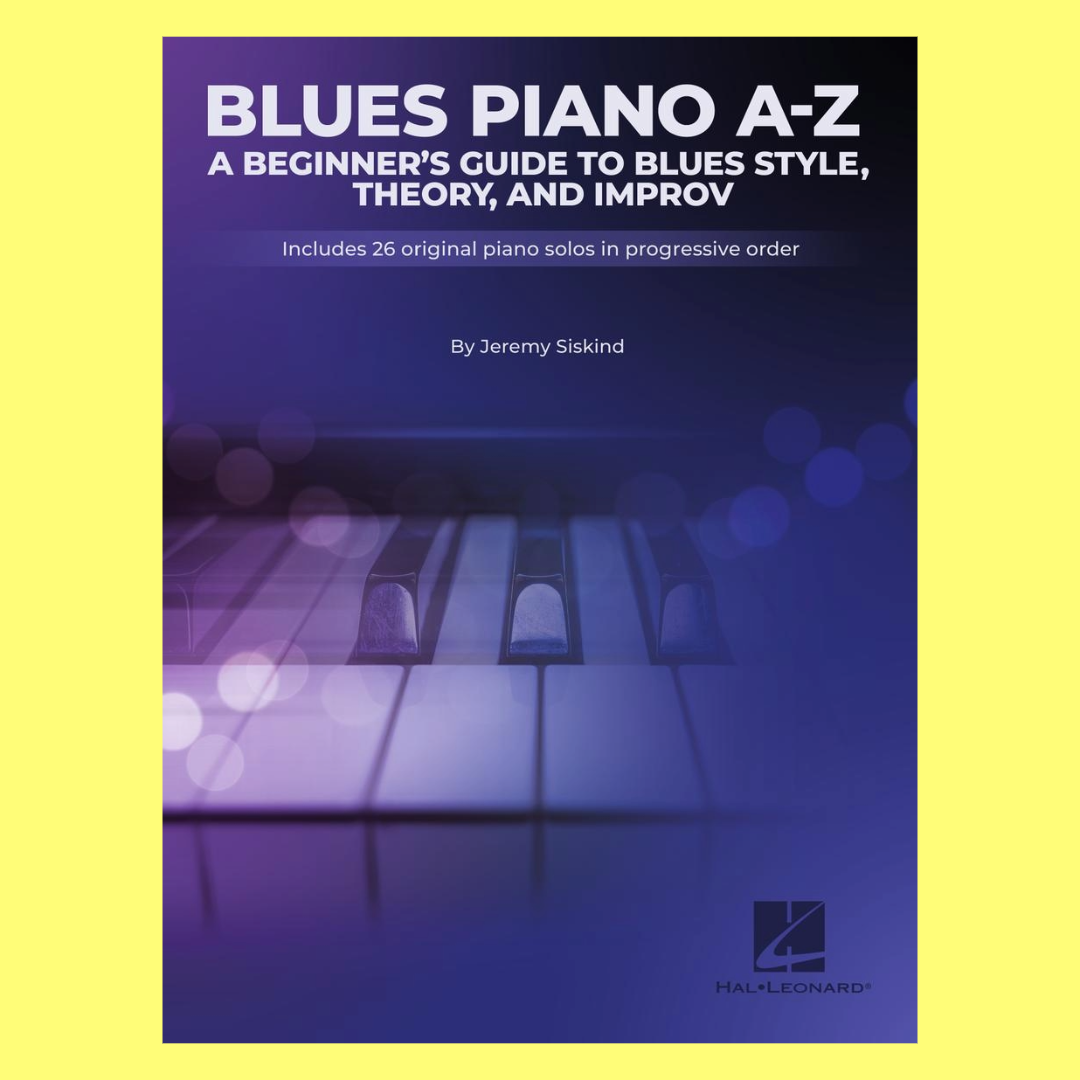 Blues Piano A-Z - A Beginner's Guide to Blues Style, Theory and Improve Book