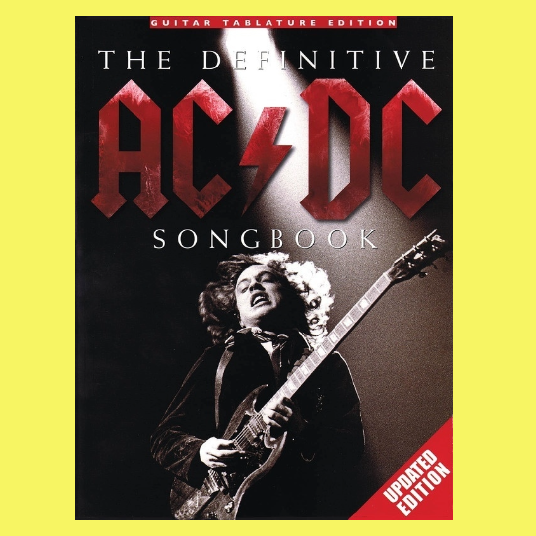 The Definitive AC/DC Songbook Guitar Solo Tab Book