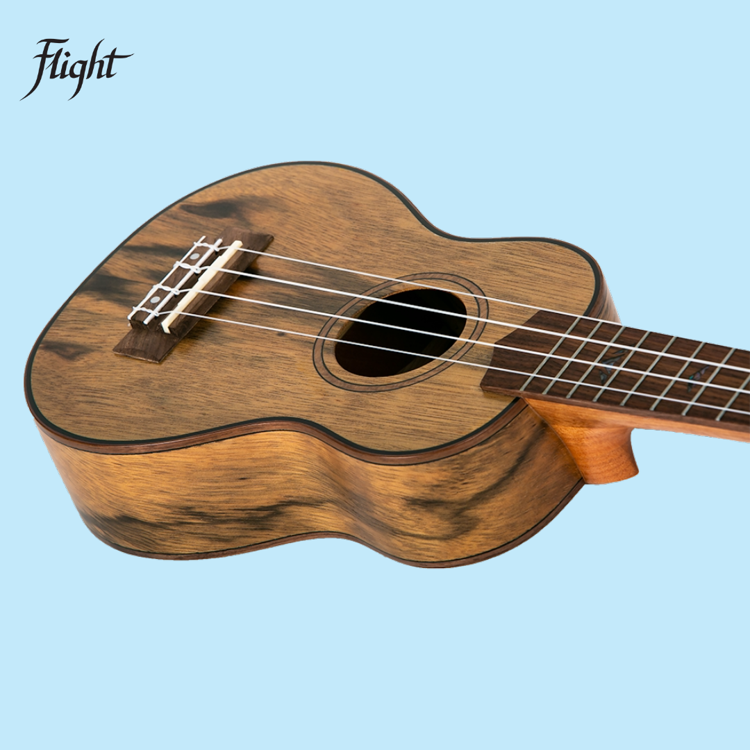 Flight DUS430 DAO Soprano Ukulele with Gig Bag