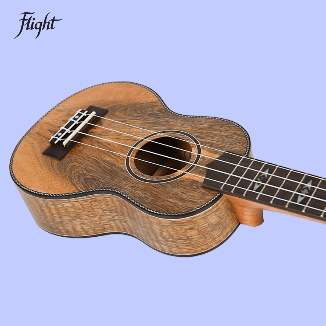 Flight DUS450 Mango Soprano Ukulele with Padded Gig Bag