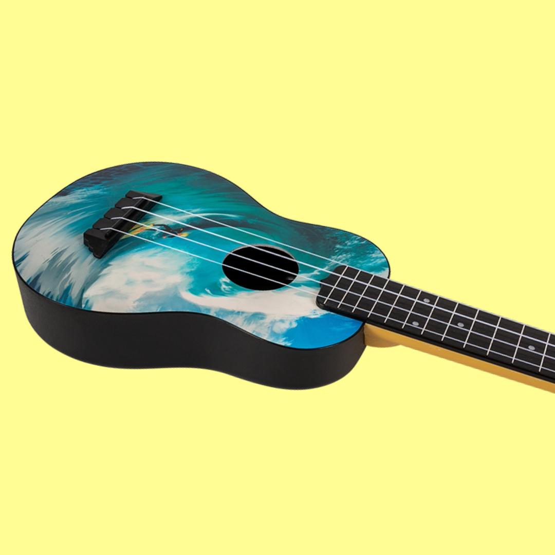 Flight TUSL25 Surf Travel Concert Scale Soprano Ukulele with Travel Bag