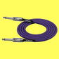 Kirlin 10ft Purple Entry Woven Instrument Cable