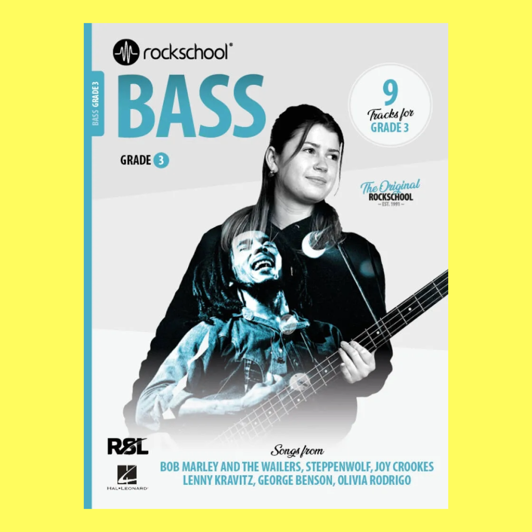 Rockschool Bass Grade 3 Book (2024+) New Edition