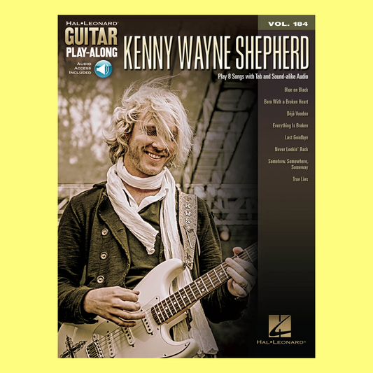 Kenny Wayne Shepherd Guitar Play Along Volume 184 Book/Ola