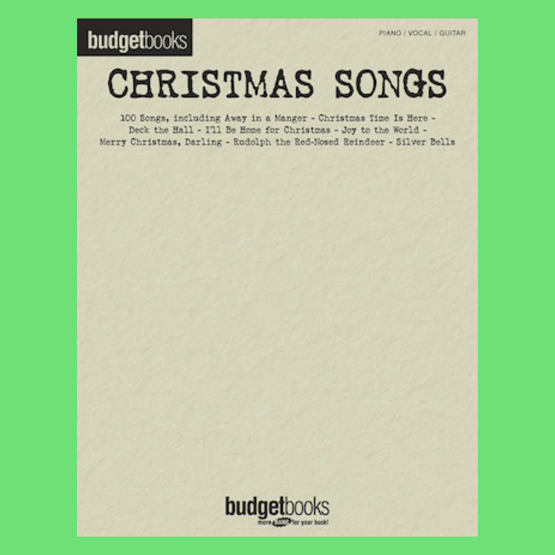 Budget Books - Christmas Songs PVG (100 Songs)