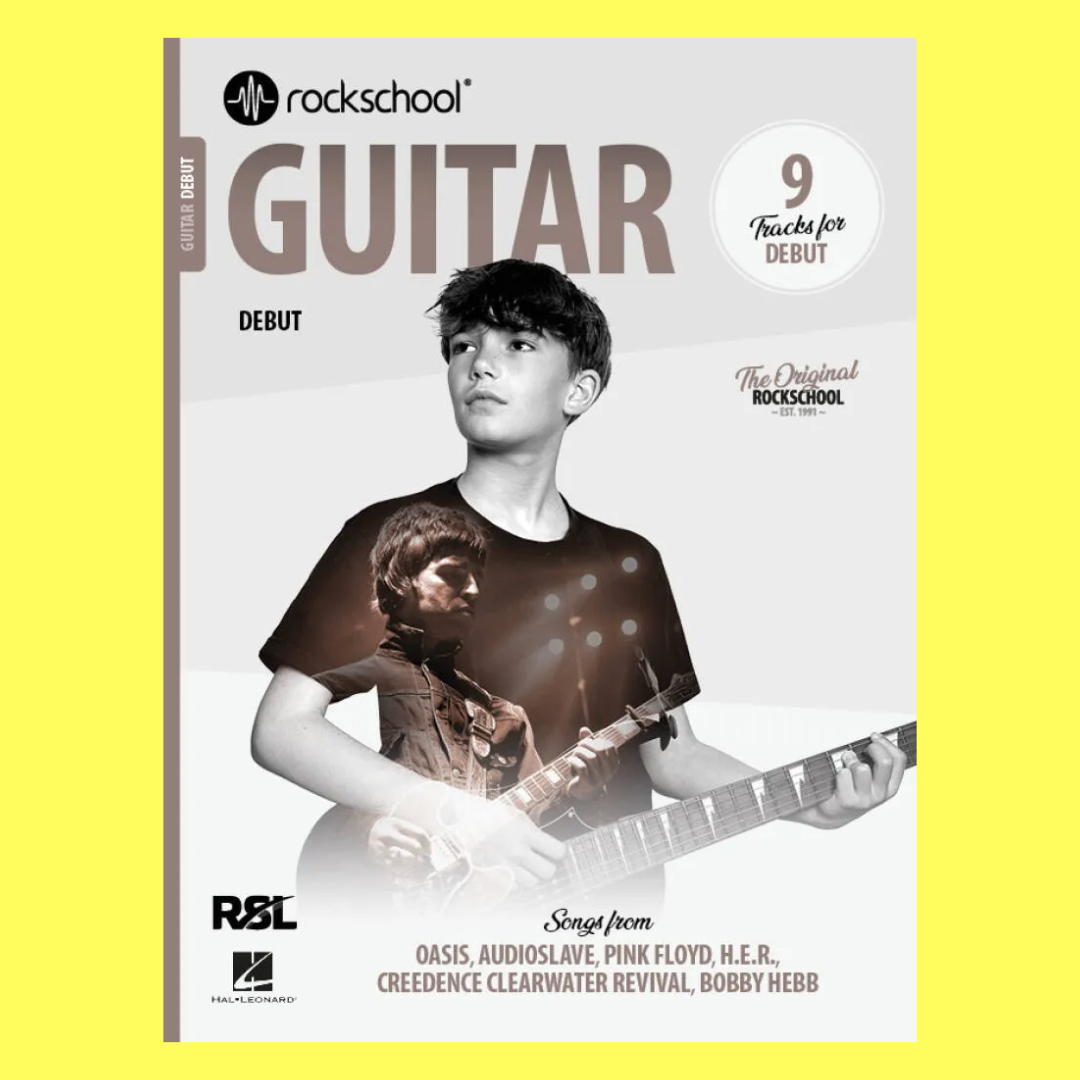 Rockschool Guitar Debut Book (2024+) New Edition