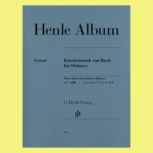 Henle Album - Piano Music From Bach To Debussy Book