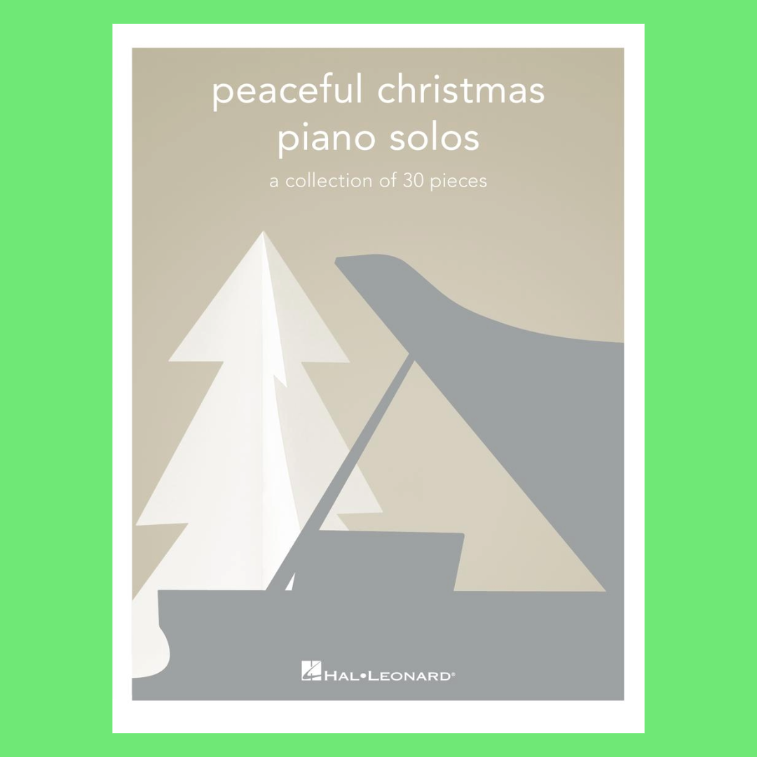 Peaceful Christmas Piano Solos Book