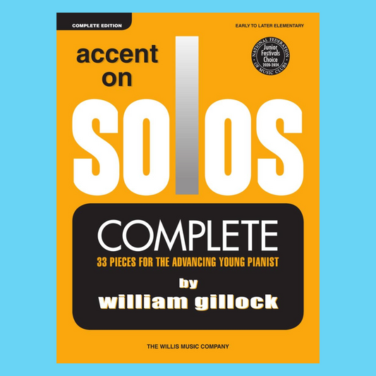 Gillock - Accent On Solos Complete Piano Book