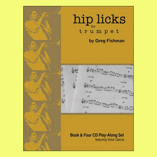 Hip Licks For Trumpet Book/4Cds