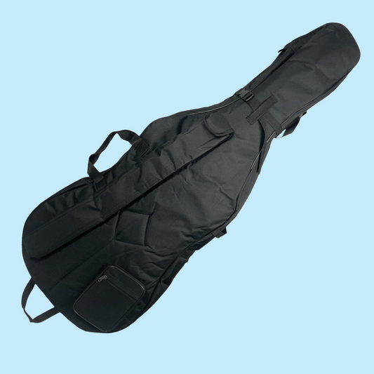 Hidersine Black Cello Padded Bag - 1/2 Size