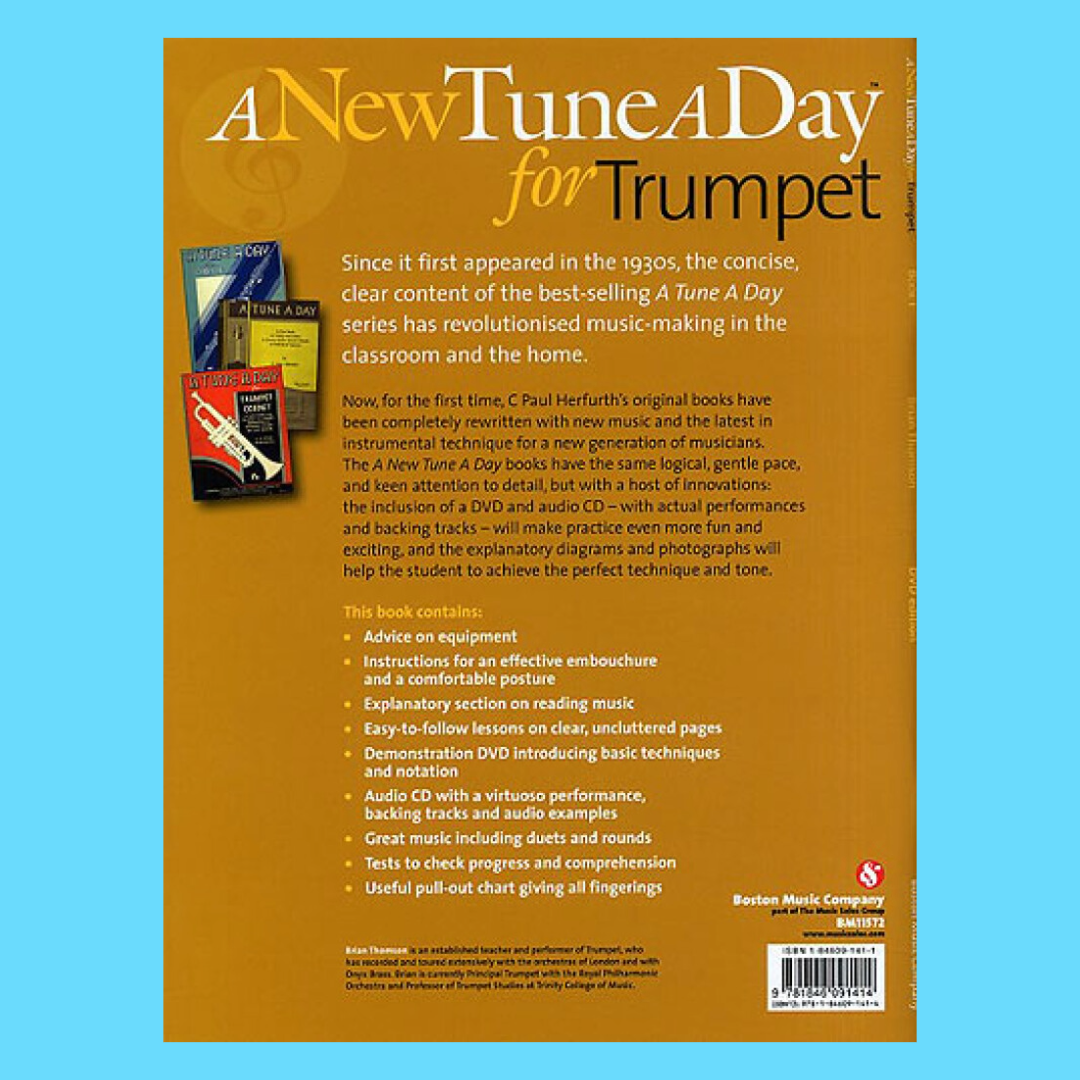 A New Tune A Day - Trumpet Book 1 (Book/Cd/Dvd)