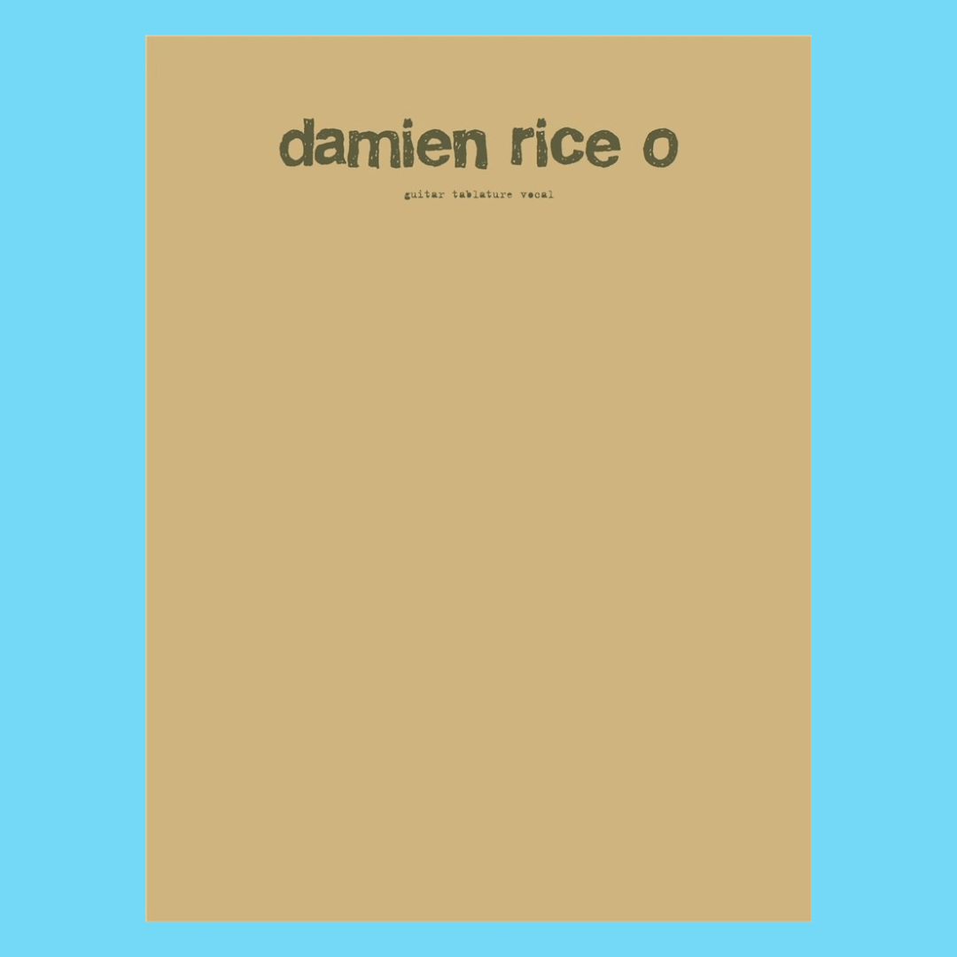 Damien Rice O Guitar Tab and Vocal Book