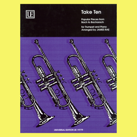 James Rae: Take Ten - Popular Pieces For Trumpet Book with Piano Accompaniment