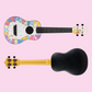 Flight TUC-Kitty Print Travel Concert Ukulele with Travel Bag