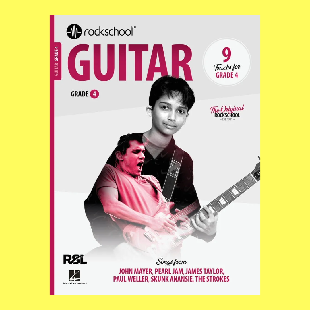 Rockschool Guitar Grade 4 Book (2024+) New Edition