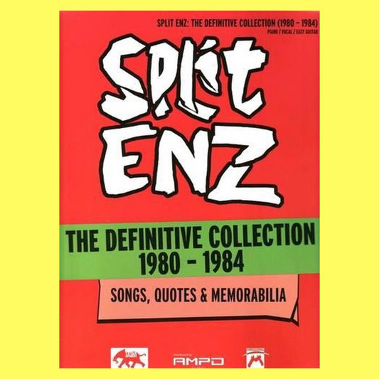 Split Enz The Definitive Collection 1980 - 1984 Piano Vocal Guitar Songbook