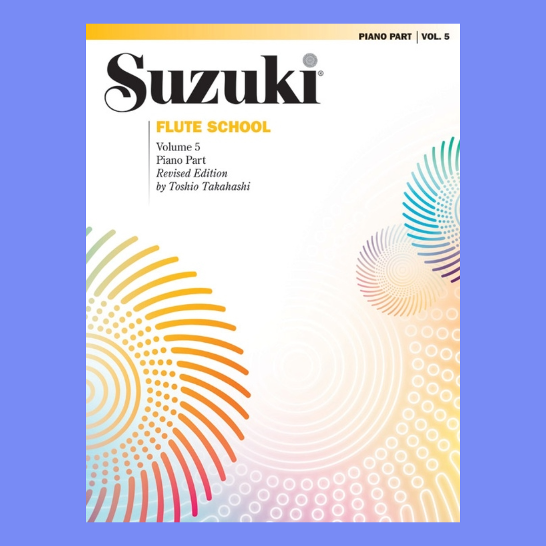 Suzuki Flute School - Volume 5 Piano Accompaniment Book