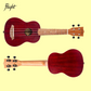 Flight NUS380 Coral Soprano Ukulele with Gig Bag