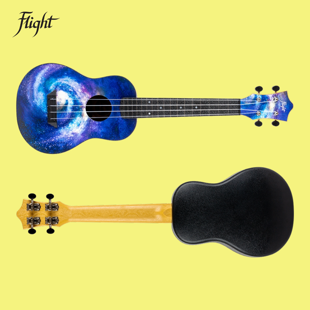 Flight TUC-40 Space Travel Concert Ukulele with Gig Bag