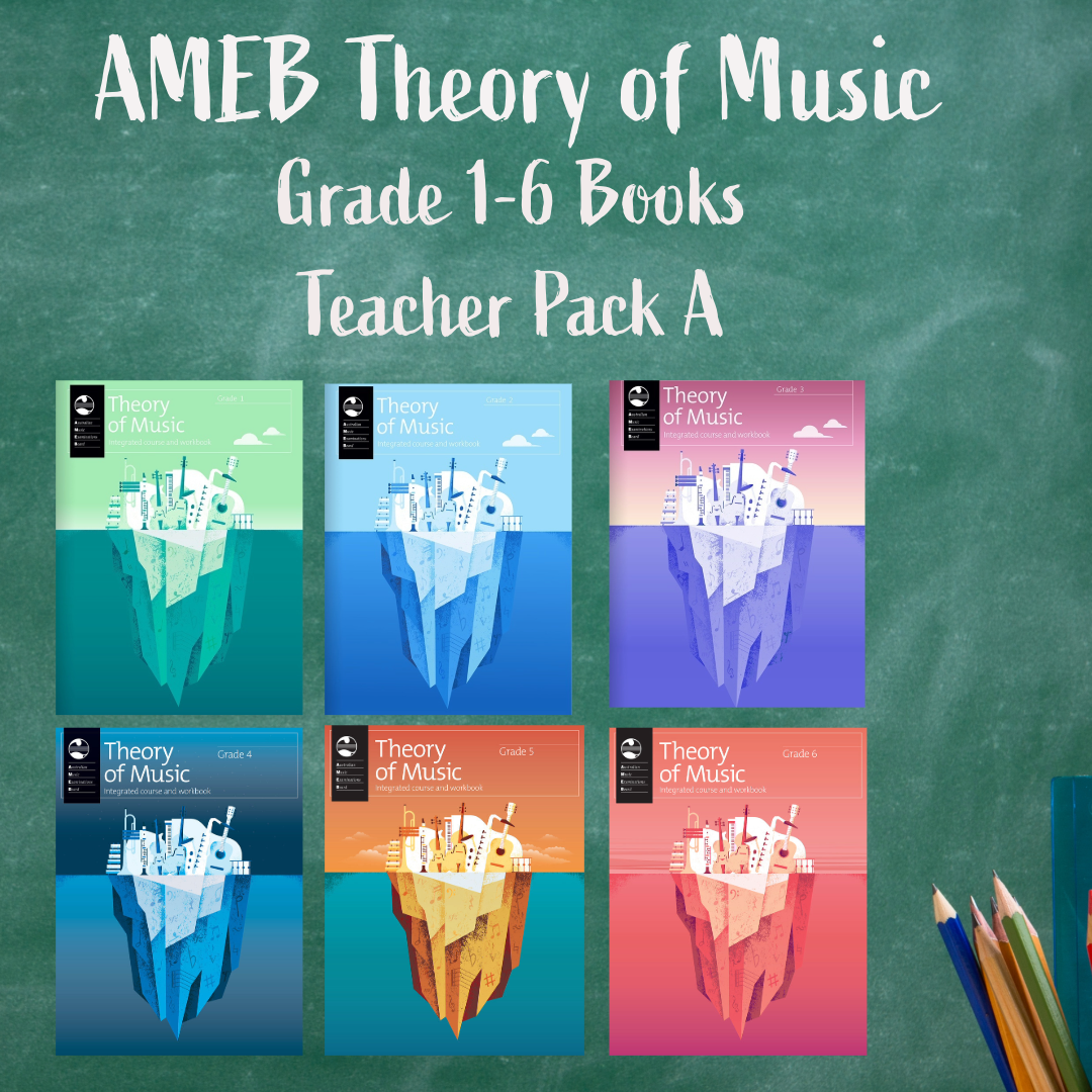 AMEB Theory of Music - Teacher Pack A (Grade 1-6 Books)