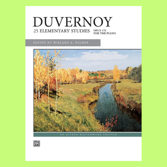 Duvernoy - 25 Elementary Studies Op 176 For Piano Book