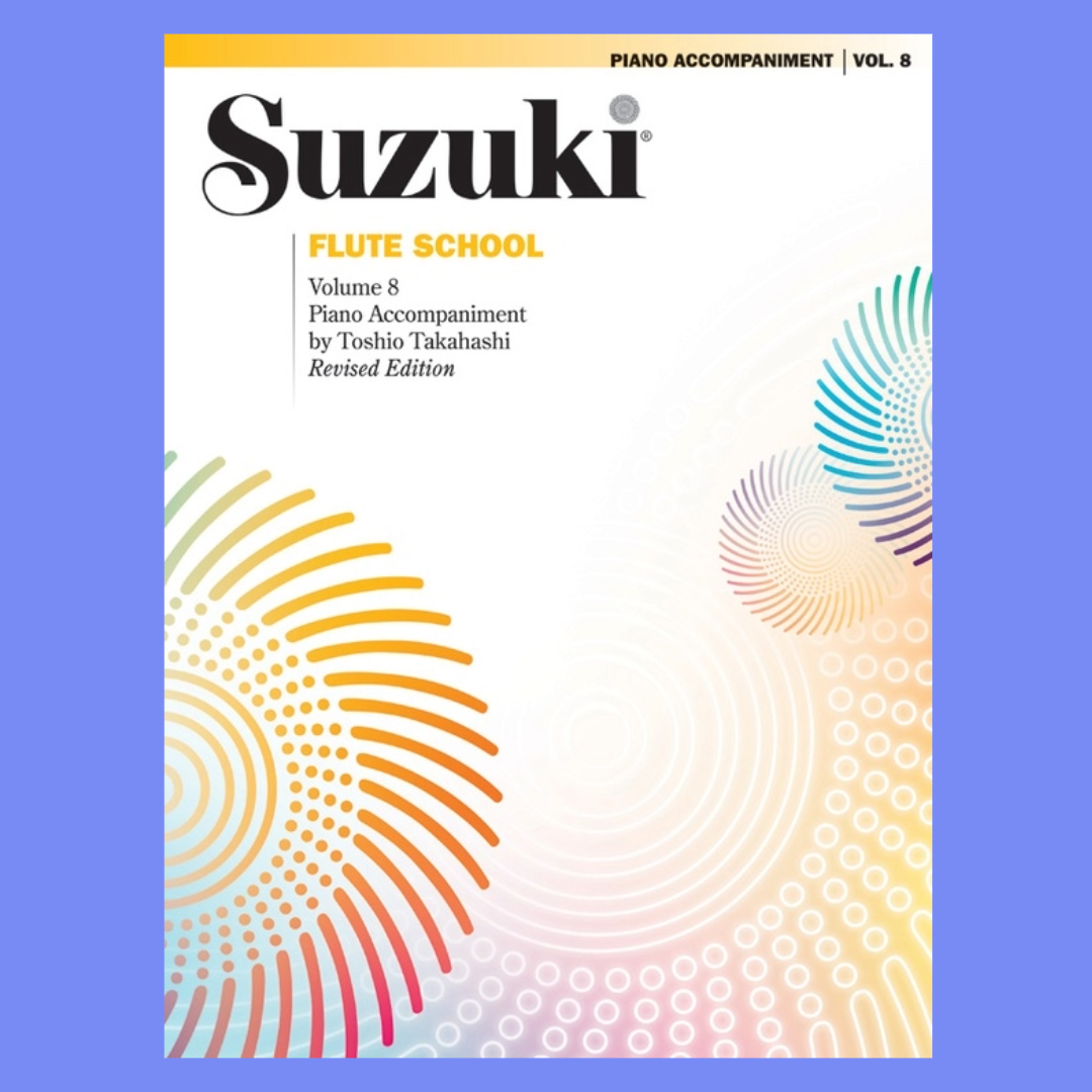 Suzuki Flute School - Volume 8 Piano Accompaniment Book