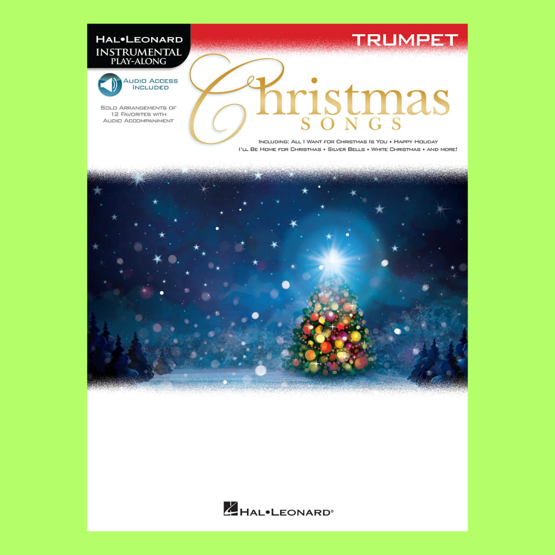 Christmas Songs For Trumpet Play Along Book/Ola