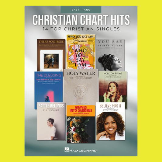 Christian Chart Hits For Easy Piano Songbook