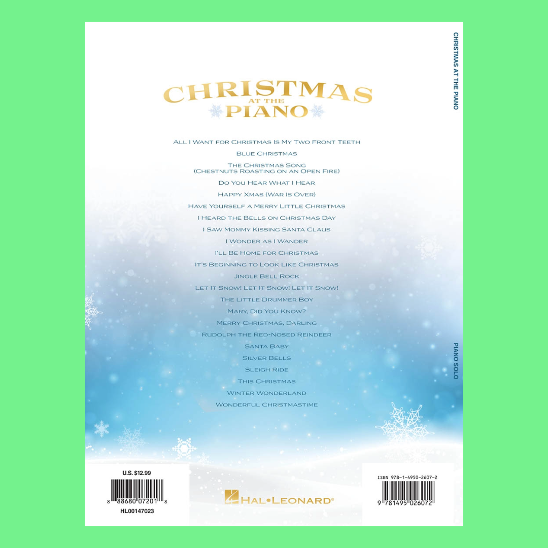 Christmas At The Piano Songbook