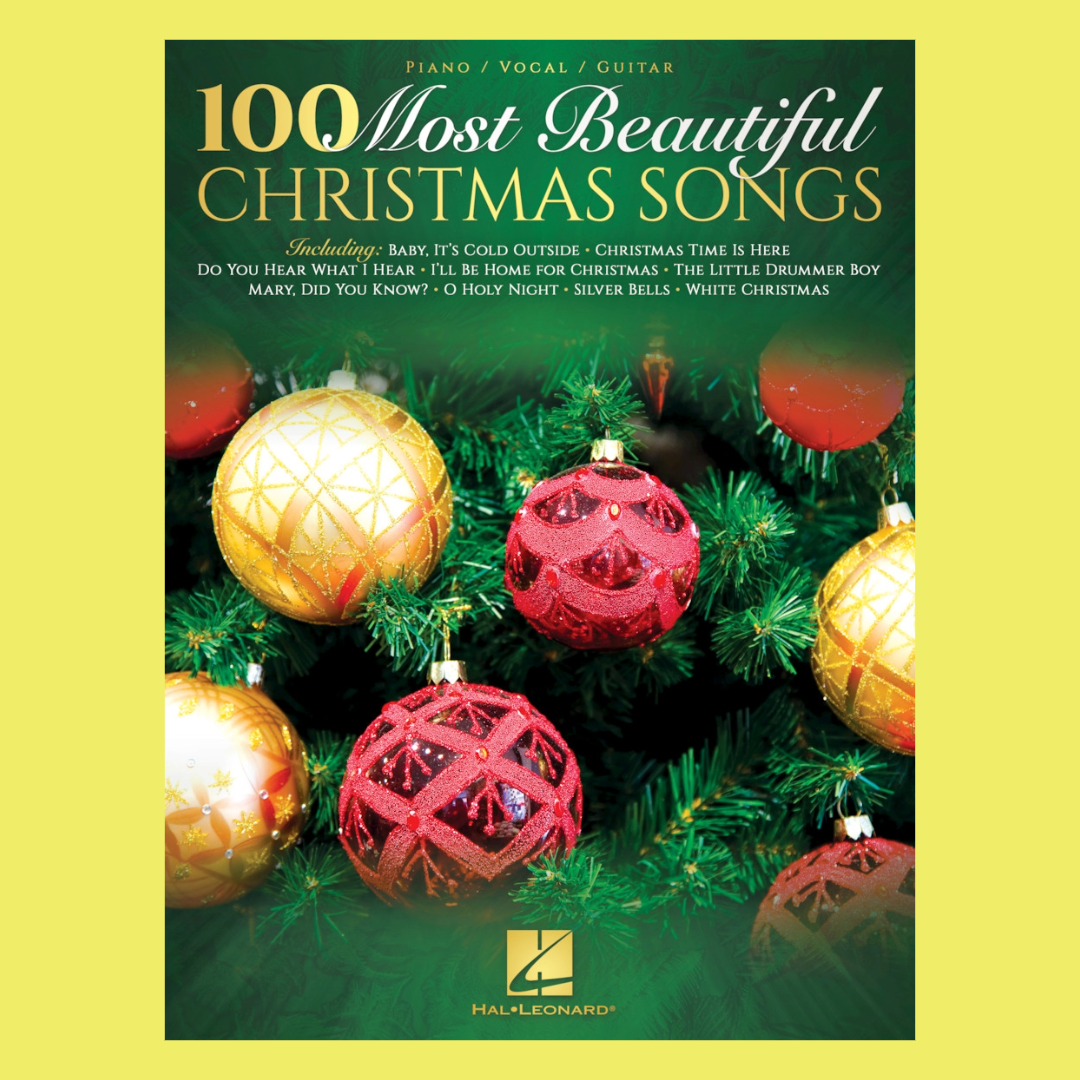 100 Most Beautiful Christmas Songs PVG Book