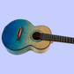 Flight A10FM Faded Blue 10th Anniversary Tenor Ukulele with Deluxe Padded Gig Bag